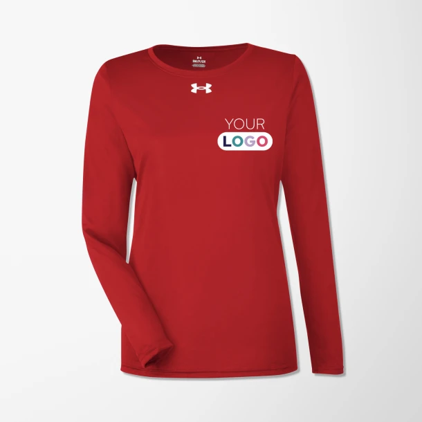 Under Armour® Women's Long-Sleeve Team T-Shirt