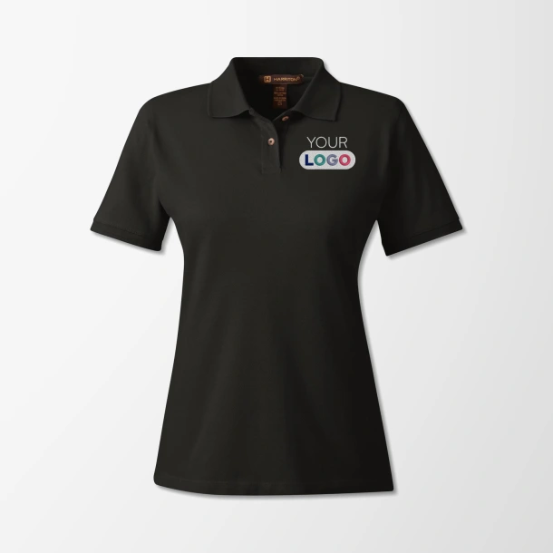 Harriton Women's Cotton Pique Polo