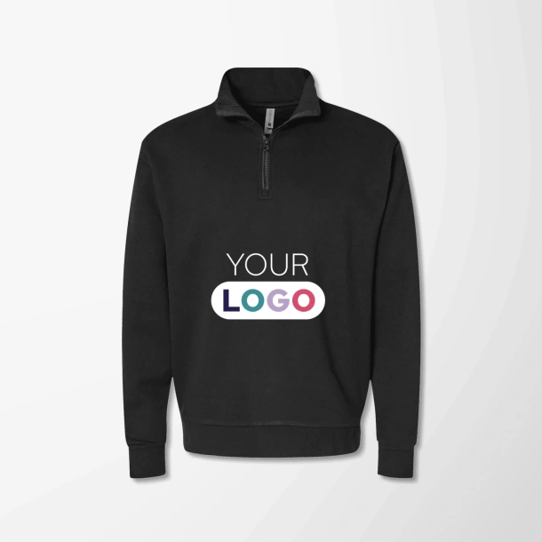 Next Level Men's Quarter-Zip Fleece Pullover