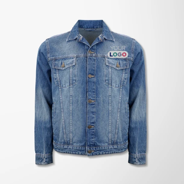 Vantage Varsity Adult Denim Roadie Jacket