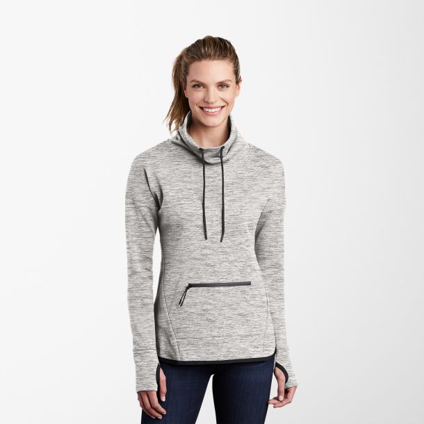 Sport-Tek® Women's Cowl-Neck Pullover