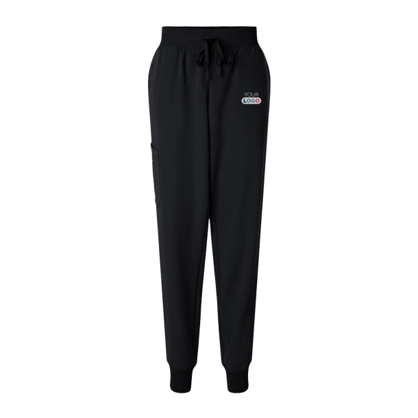Jaanuu Women's Knit-Waist Scrub Silex Joggers