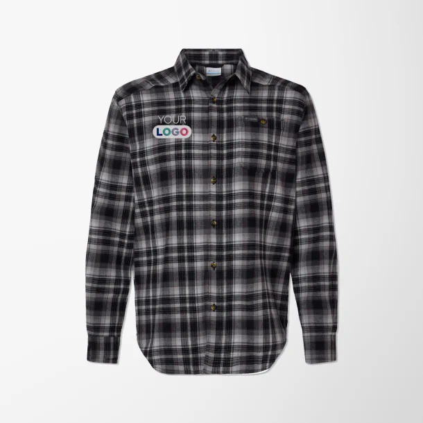 Columbia® Men's Flannel Cornell Woods™ Shirt