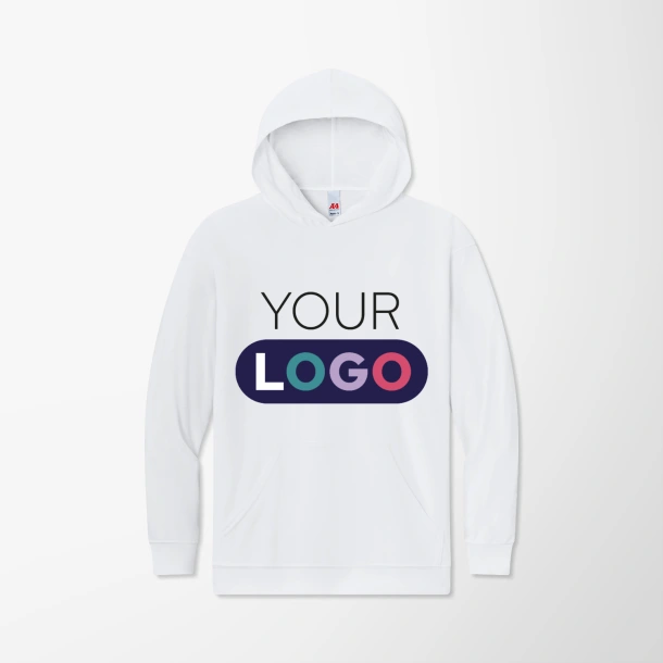 A4 Adult Hooded Long-Sleeve Softek T-Shirt