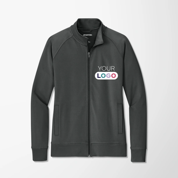 Sport-Tek® Women's Full-Zip Sport-Wick® Cadet Jacket