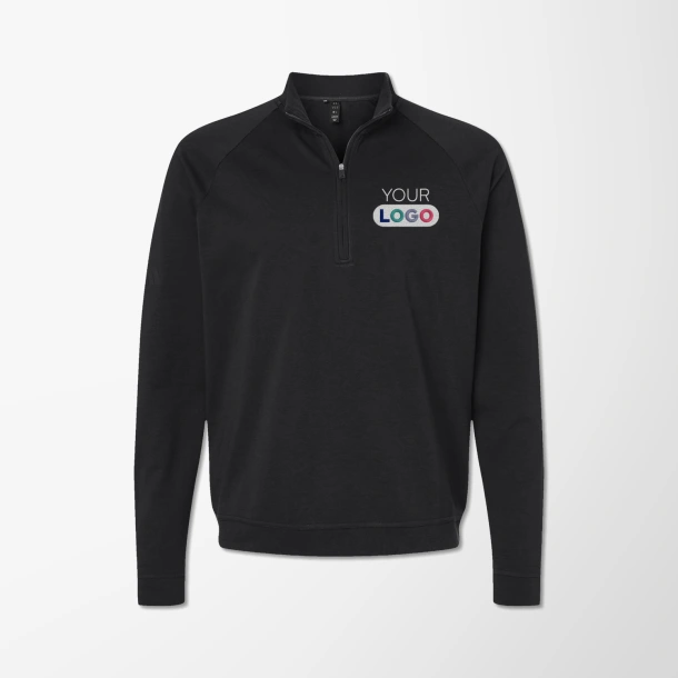 adidas® Men's Quarter-Zip Club Pullover