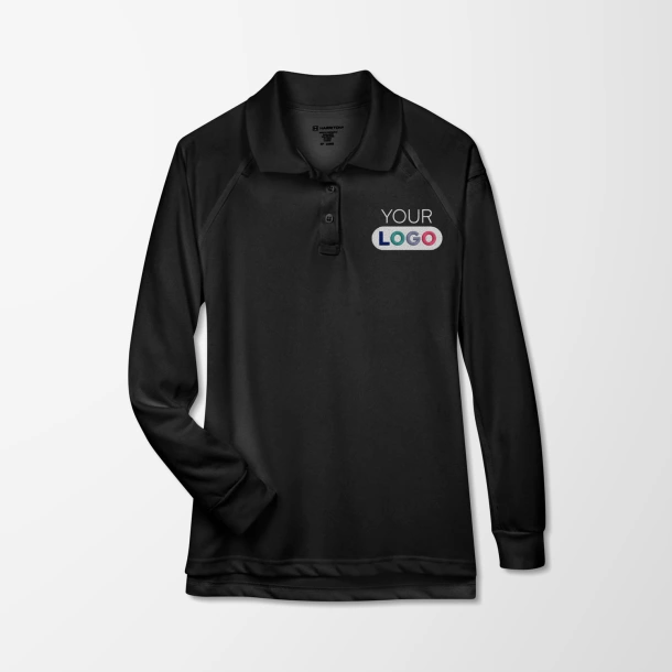 Harriton Men's Long-Sleeve Advantage Tactical Polo