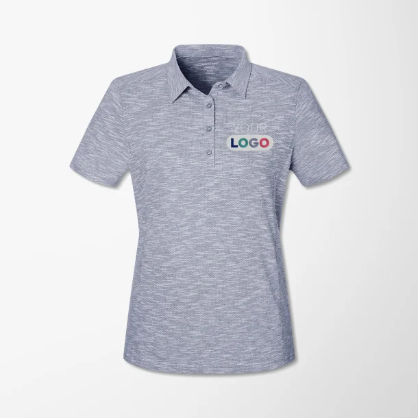 North End Women's Jacquard Eclipse Polo