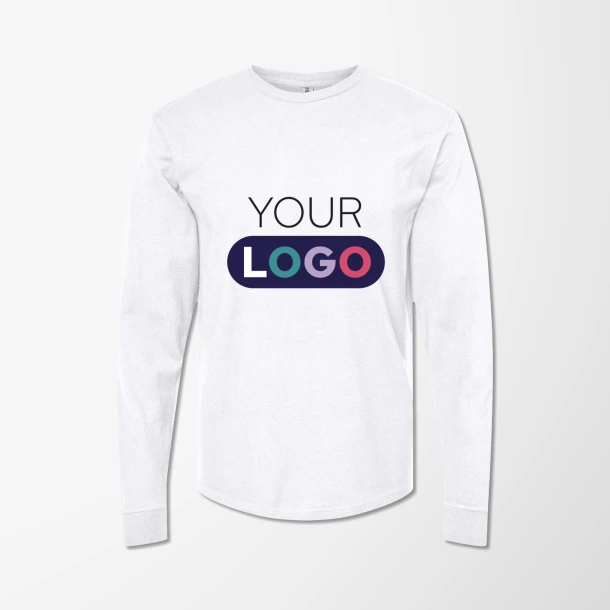 Adult Long-Sleeve Heavyweight Cotton T-Shirt