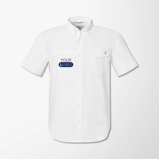 HUK Men's Short-Sleeve Tide Point Shirt
