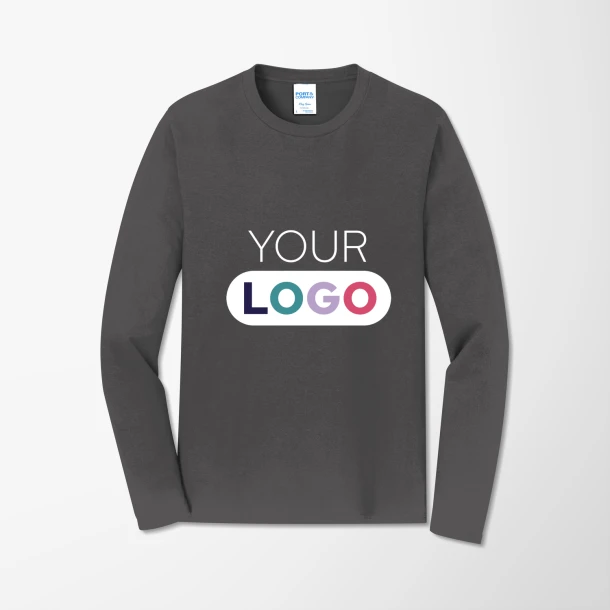 Port & Company® Men's Long-Sleeve Fan Favorite™ T-Shirt