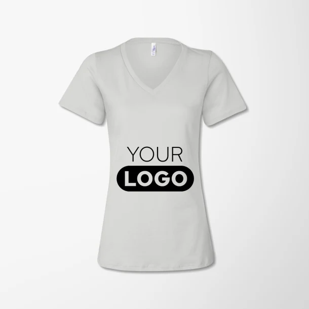 BELLA + CANVAS Women's V-Neck Jersey T-Shirt