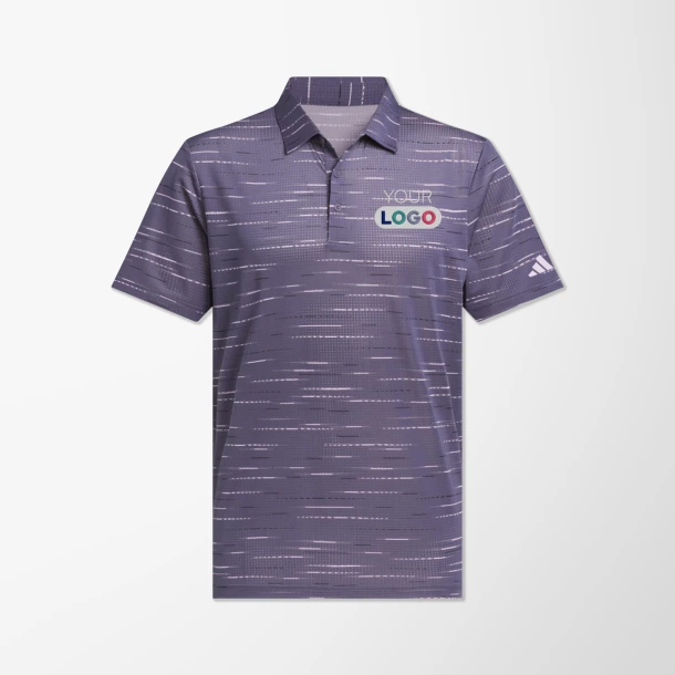 adidas® Men's Printed Mesh Ultimate365 Polo
