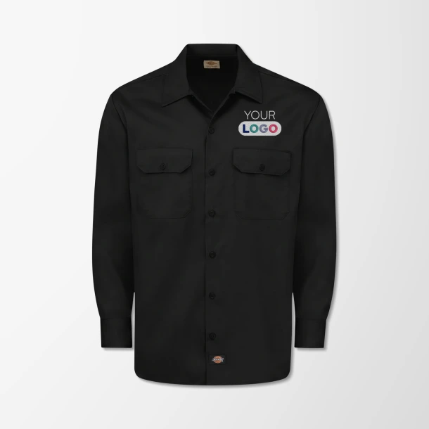 Dickies Men's Tall Long-Sleeve Work Shirt