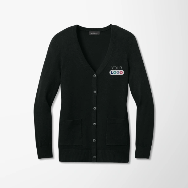 Port Authority® Women's Button-Front Easy Care Cardigan Sweater
