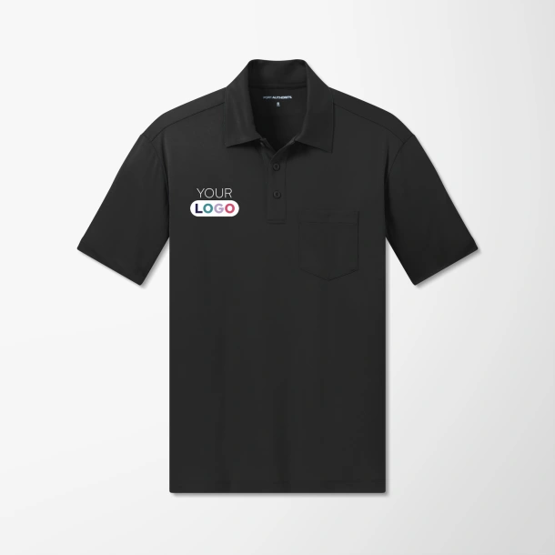 Port Authority® Men's Silk Touch™ Performance Polo with Pocket