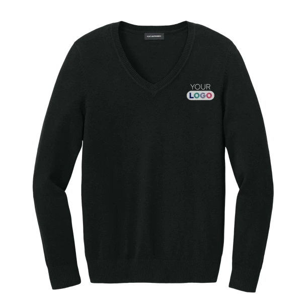 Port Authority® Women's V-Neck Easy Care Sweater