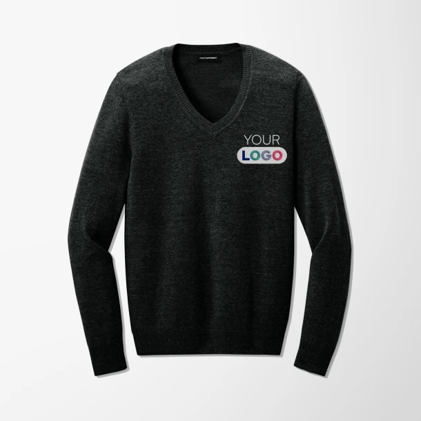 Port Authority® Women's V-Neck Easy Care Sweater