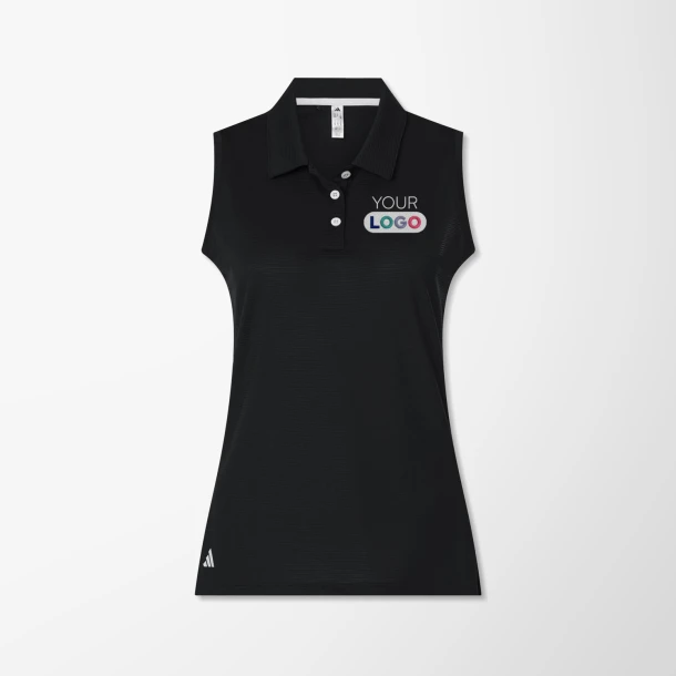 adidas® Women's Ottoman Sleeveless Polo