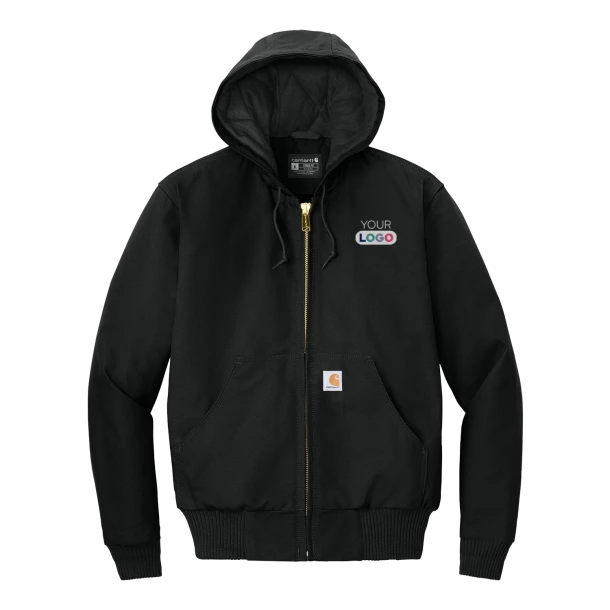 Carhartt® Men's Quilted Flannel-Lined Duck Active Jacket