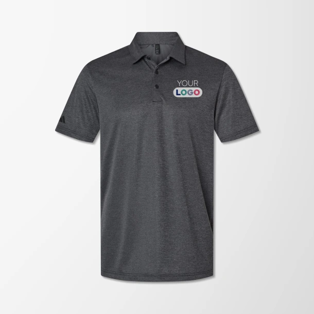 adidas® Men's Space-Dyed Polo