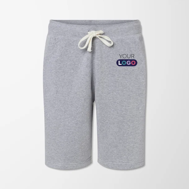 J. America Adult Triblend Fleece Shorts