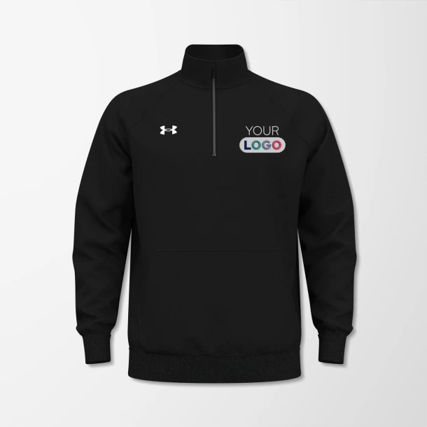 Under Armour® Men's Quarter-Zip Fleece Rival Pullover