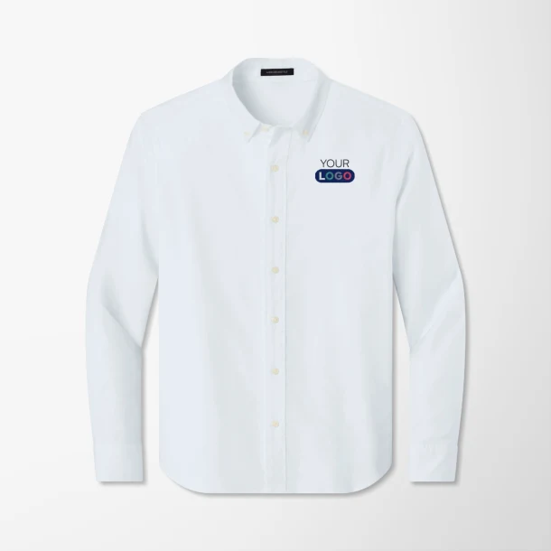 Mercer+Mettle® Men's Long-Sleeve Modern Oxford Shirt