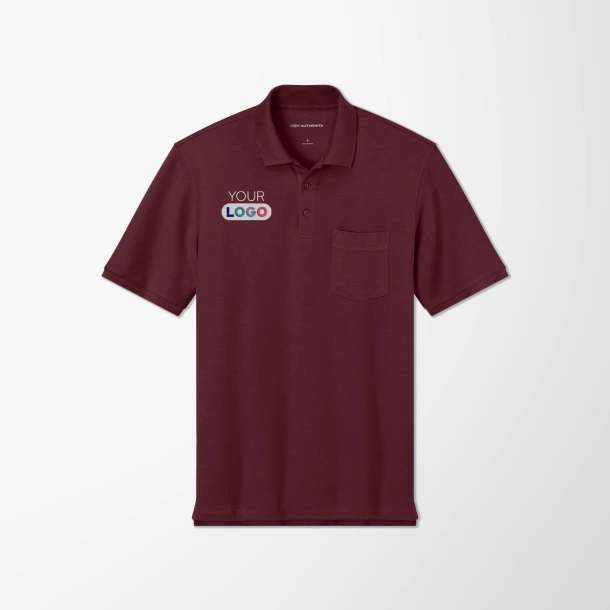 Port Authority® Pique Wearever Polo with Pocket