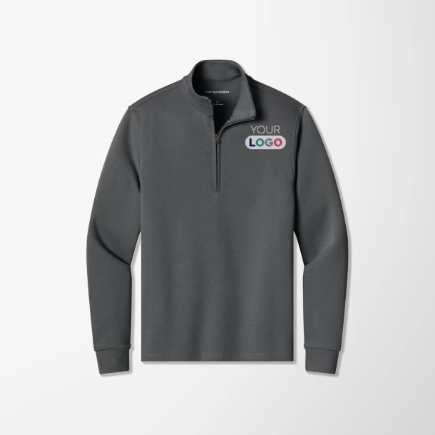 Port Authority® Women's Quarter-Zip Double Pique Wearever Pullover