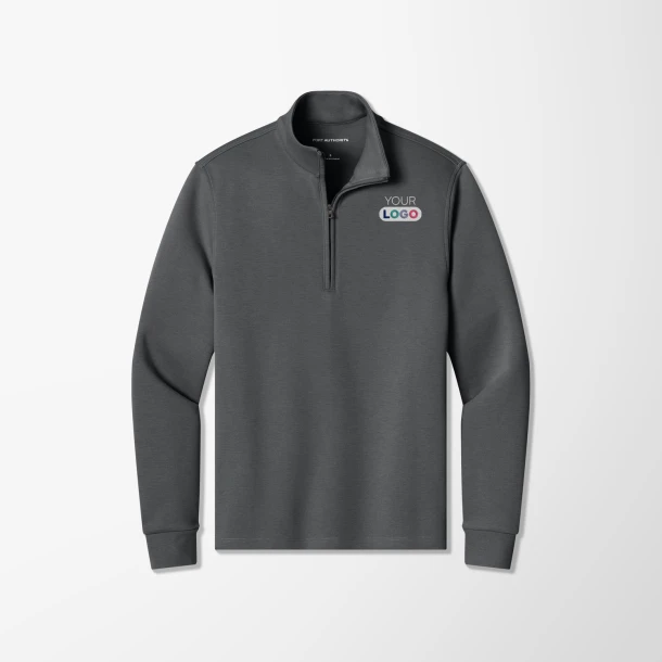 Port Authority® Men's Quarter-Zip Double Pique Wearever Pullover