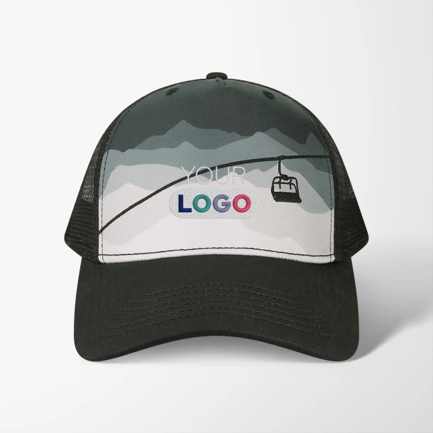 LOCALE Printed Trucker Hat