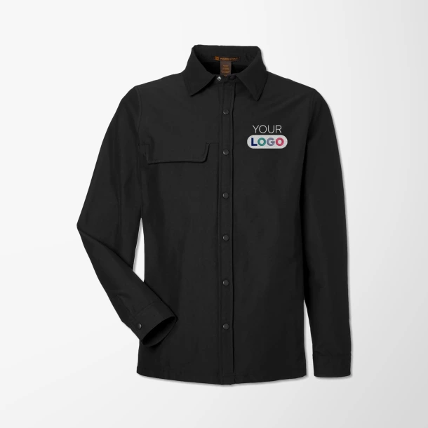 Harriton Adult Flex Twill Overshirt