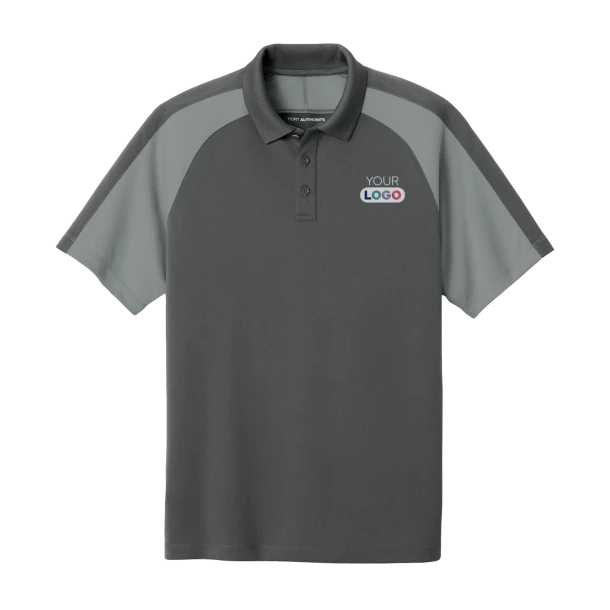 Port Authority® Men's Performance Pique Colorblock Wearever Polo