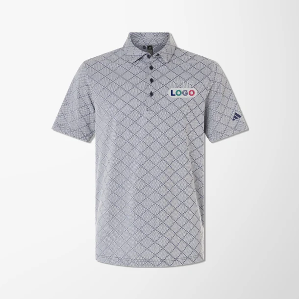 adidas® Men's Jacquard Ultimate365 Polo