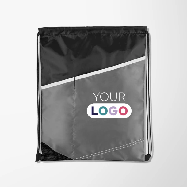 Contrast Cinch Bag