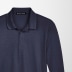 Devon & Jones Men's Long-Sleeve Plaited CrownLux Performance® Polo