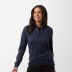 Devon & Jones Women's Quarter-Zip New Classics Sweater