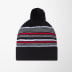 Sportsman Striped Cuffed Pom-Pom Beanie
