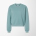 American Apparel Women's Fleece ReFlex Crewneck