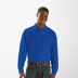 Vantage Men's Long-Sleeve Double-Tuck Pique Polo