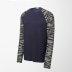 Sport-Tek® Men's Long-Sleeve Camo Colorblock Drift T-Shirt