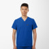 Jaanuu Men's V-Neck Scrub Holmes Everyday Top with Pocket