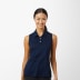 adidas® Women's Ottoman Sleeveless Polo