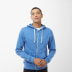 J. America - Triblend Full-Zip Hooded Sweatshirt