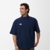adidas® Men's Short-Sleeve Quarter-Zip Pullover
