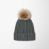 Port Authority® Faux Fur Pom-Pom Beanie