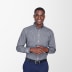 Devon & Jones Men's Gingham Crown Collection® Dress Shirt