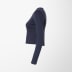 American Apparel Women's Long-Sleeve Cropped Baby Rib T-Shirt