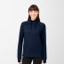 North End Women's Cross-Neck Waffle Rhythm Pullover